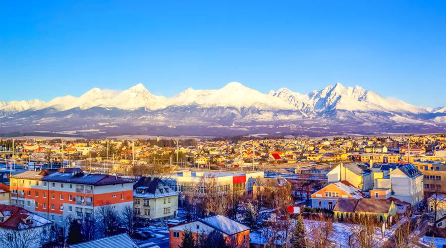 Top car rental options in Poprad